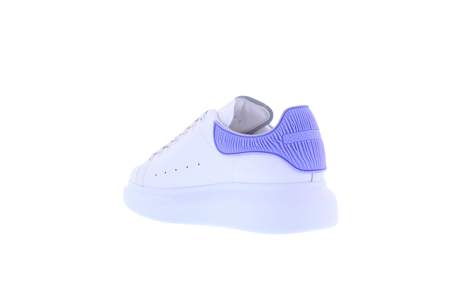 Dames Oversized Sneaker wit/lila