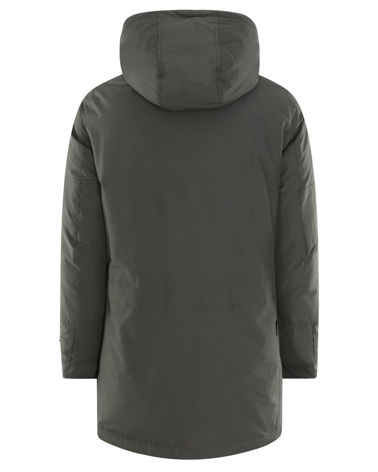 Heren Polar High Collar Parka Grijs