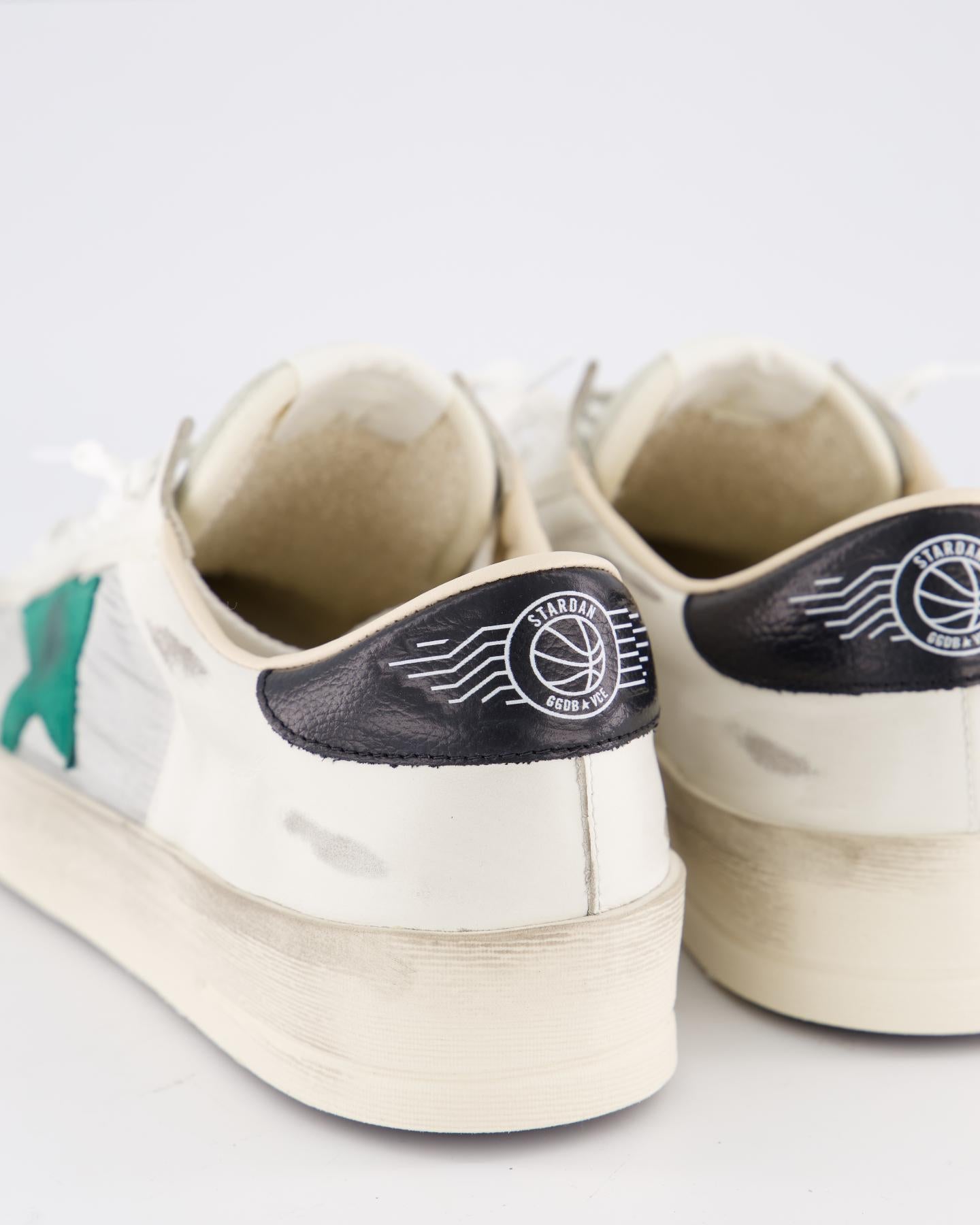 Heren Stardan Sneaker Wit/Groen