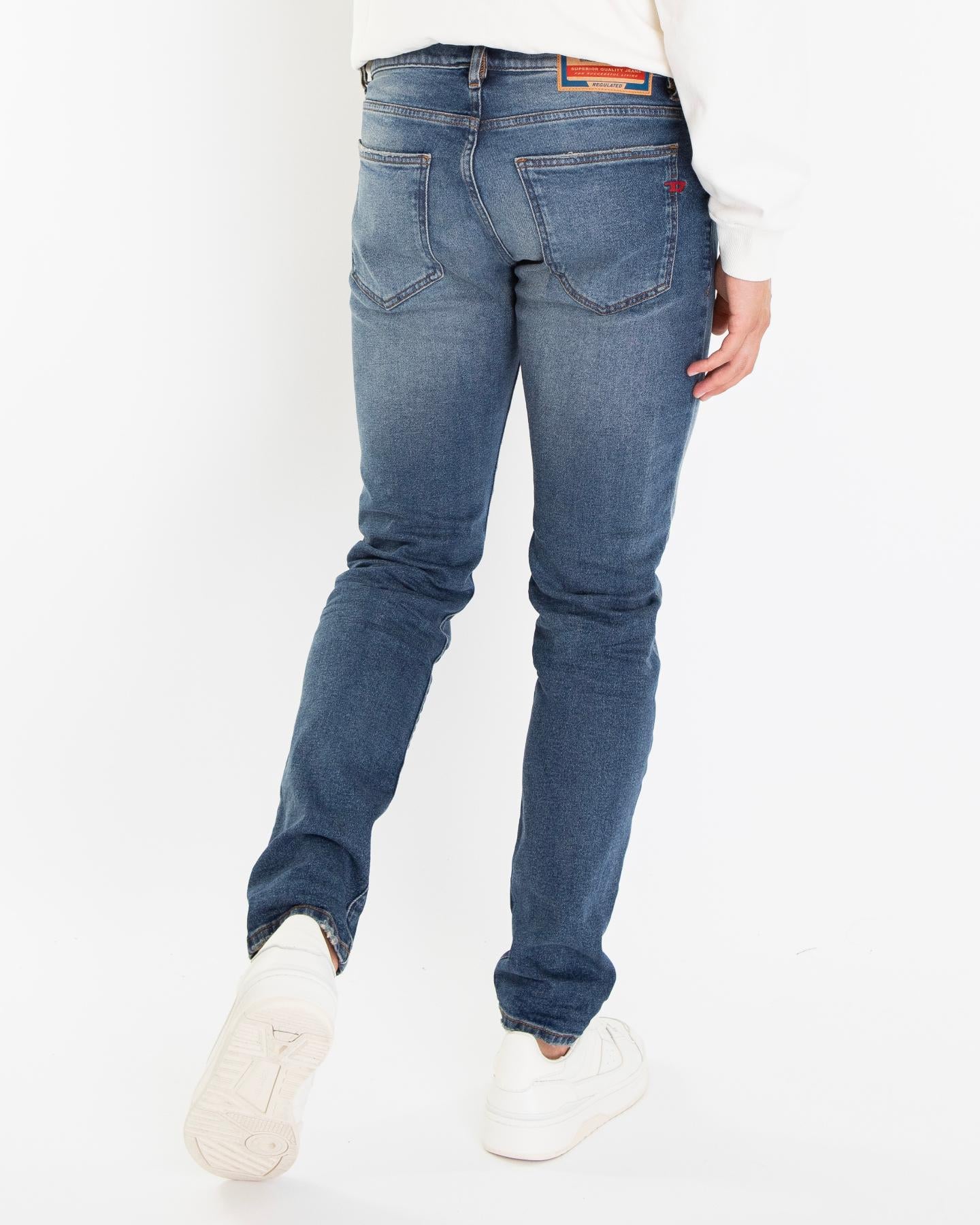 Heren 2019 D-Strukt L.32 Jeans Blauw