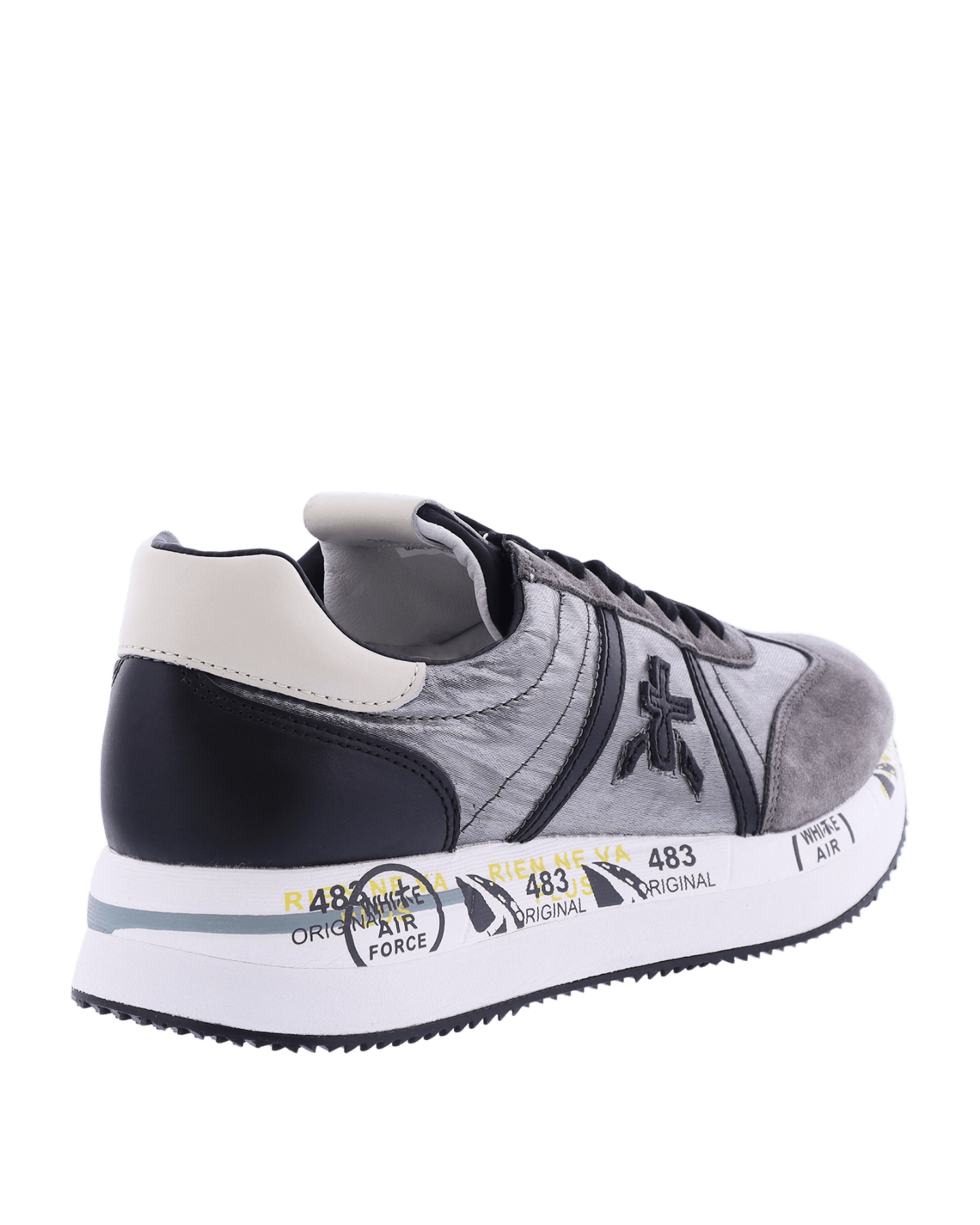 Dames Conny Sneaker Grijs/Zilver
