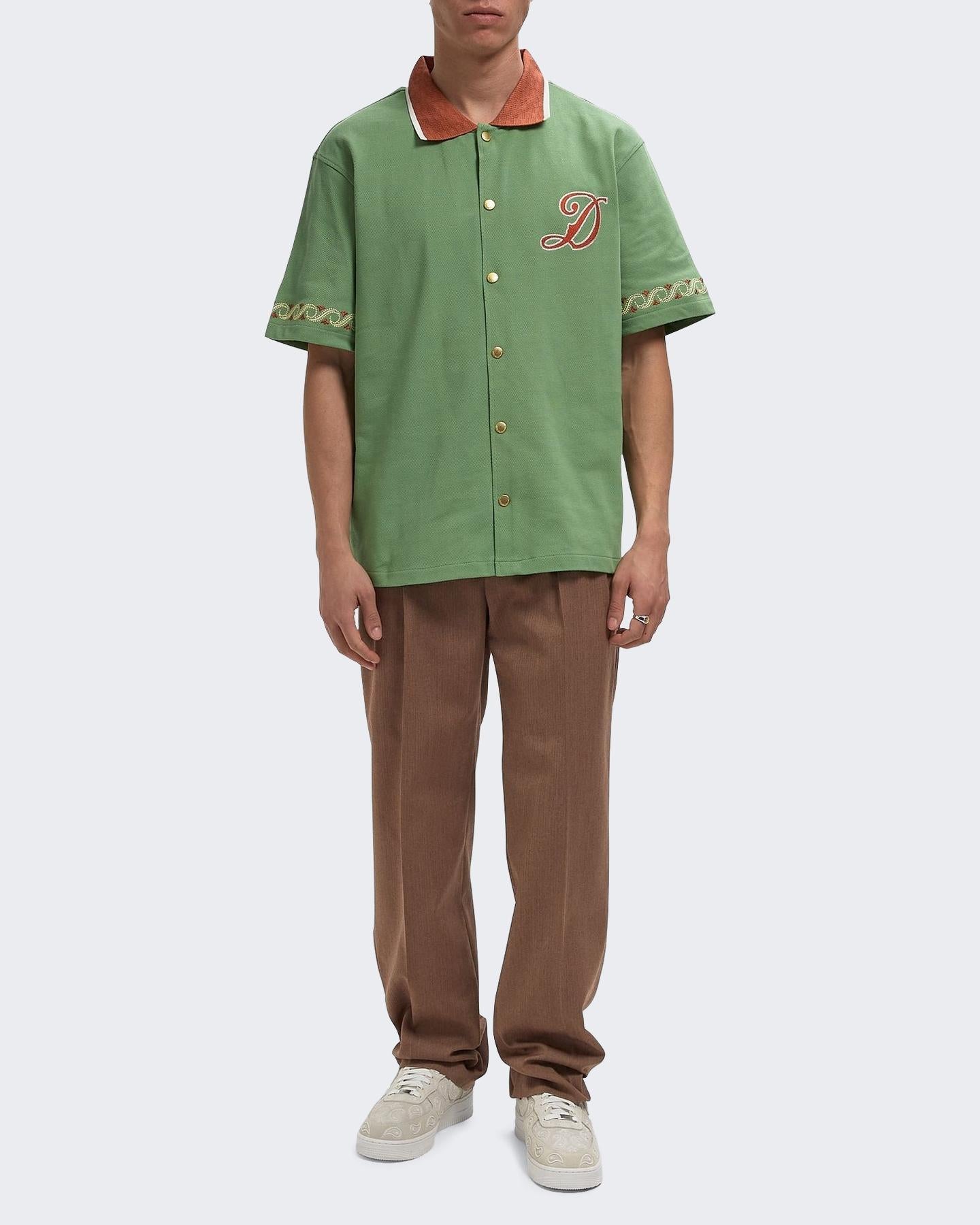 Heren Chemise Drôle Sport Brodée