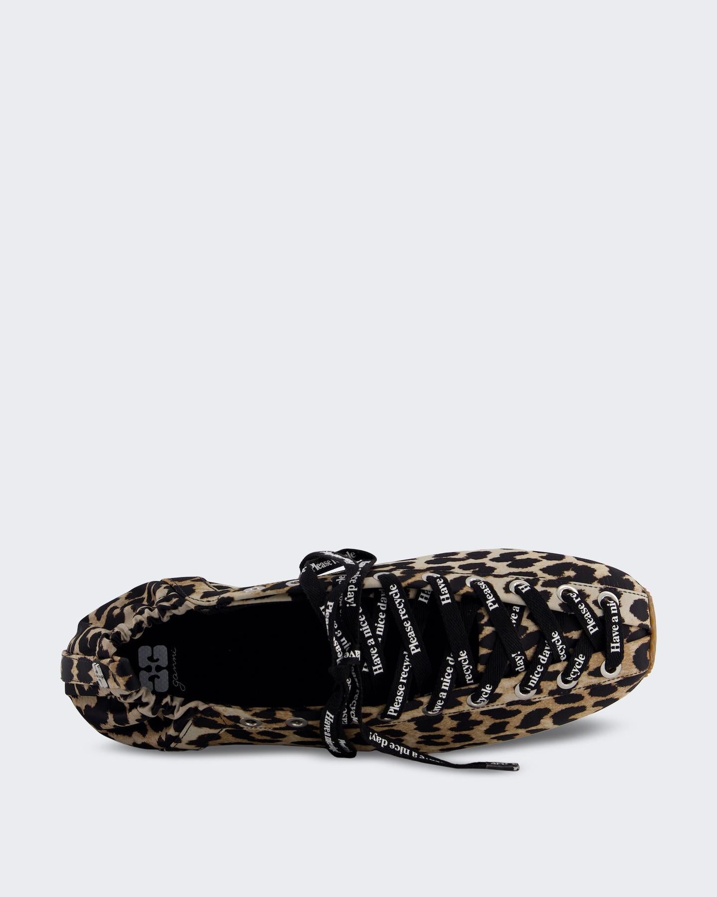 Dames Ballerina's met luipaardprint