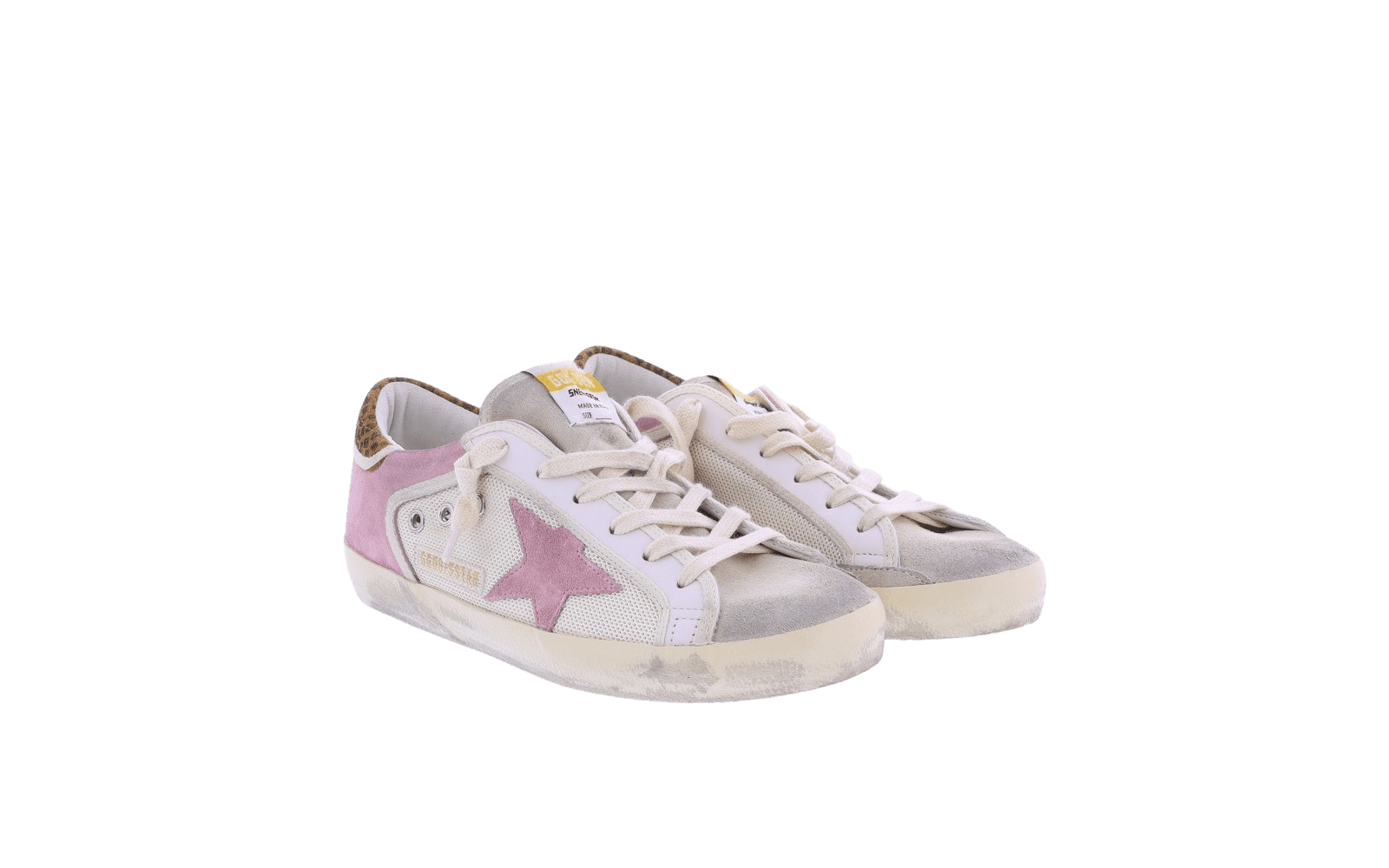 Dames Super-Star Net And Suede Upper