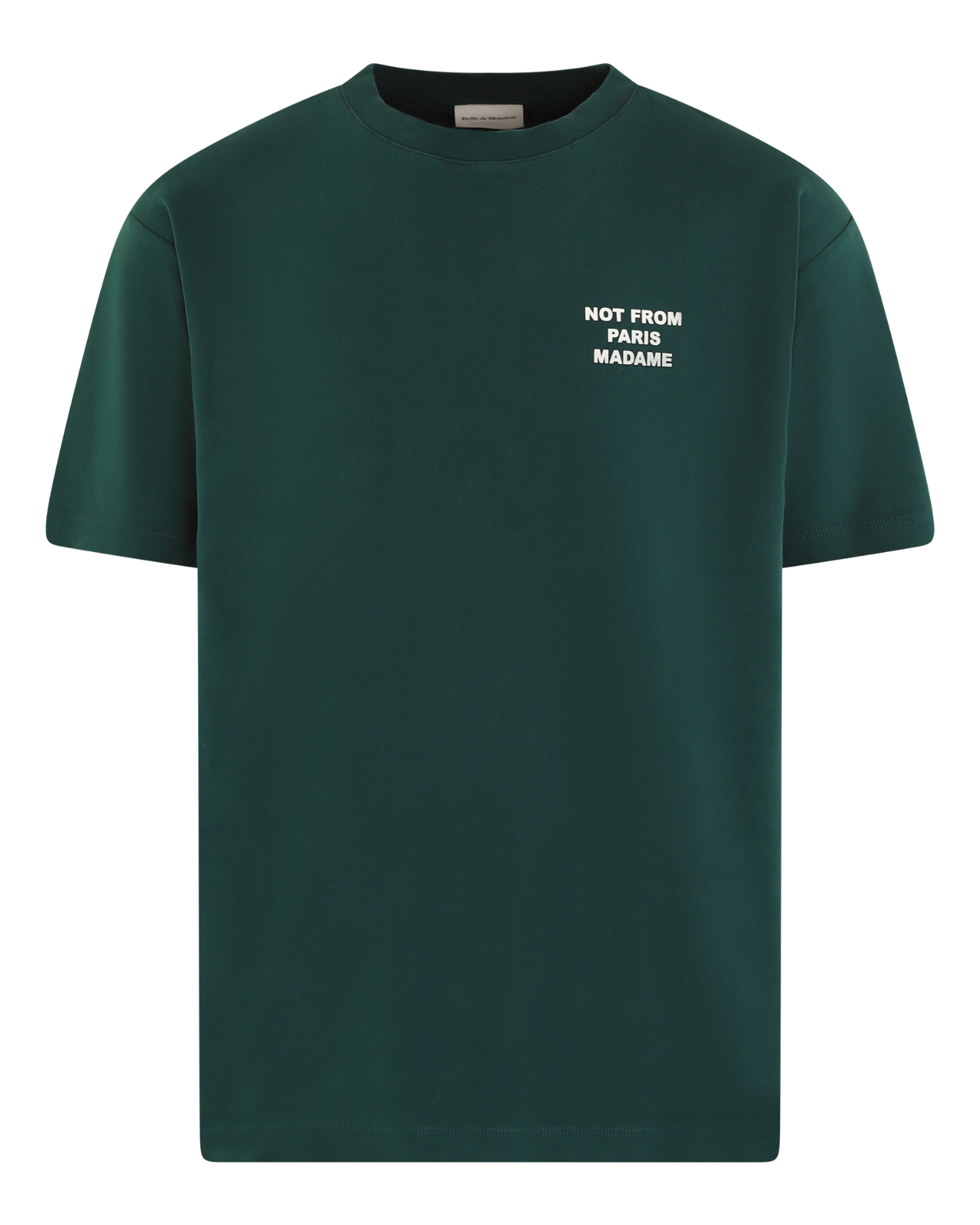Heren Slogan T-Shirt Groen