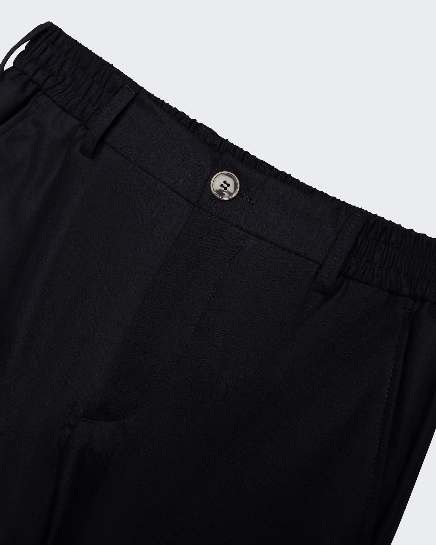 VALENZA Heren Flannel Stretch Tapered Trouse - Eleganza.nl