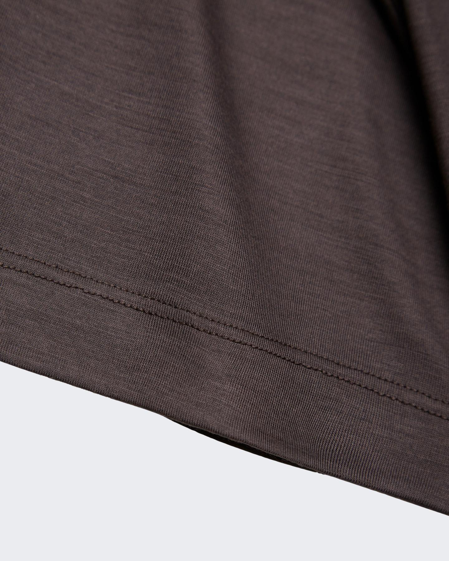 VALENZA Heren Merino T-Shirt Crew Neck - Eleganza.nl
