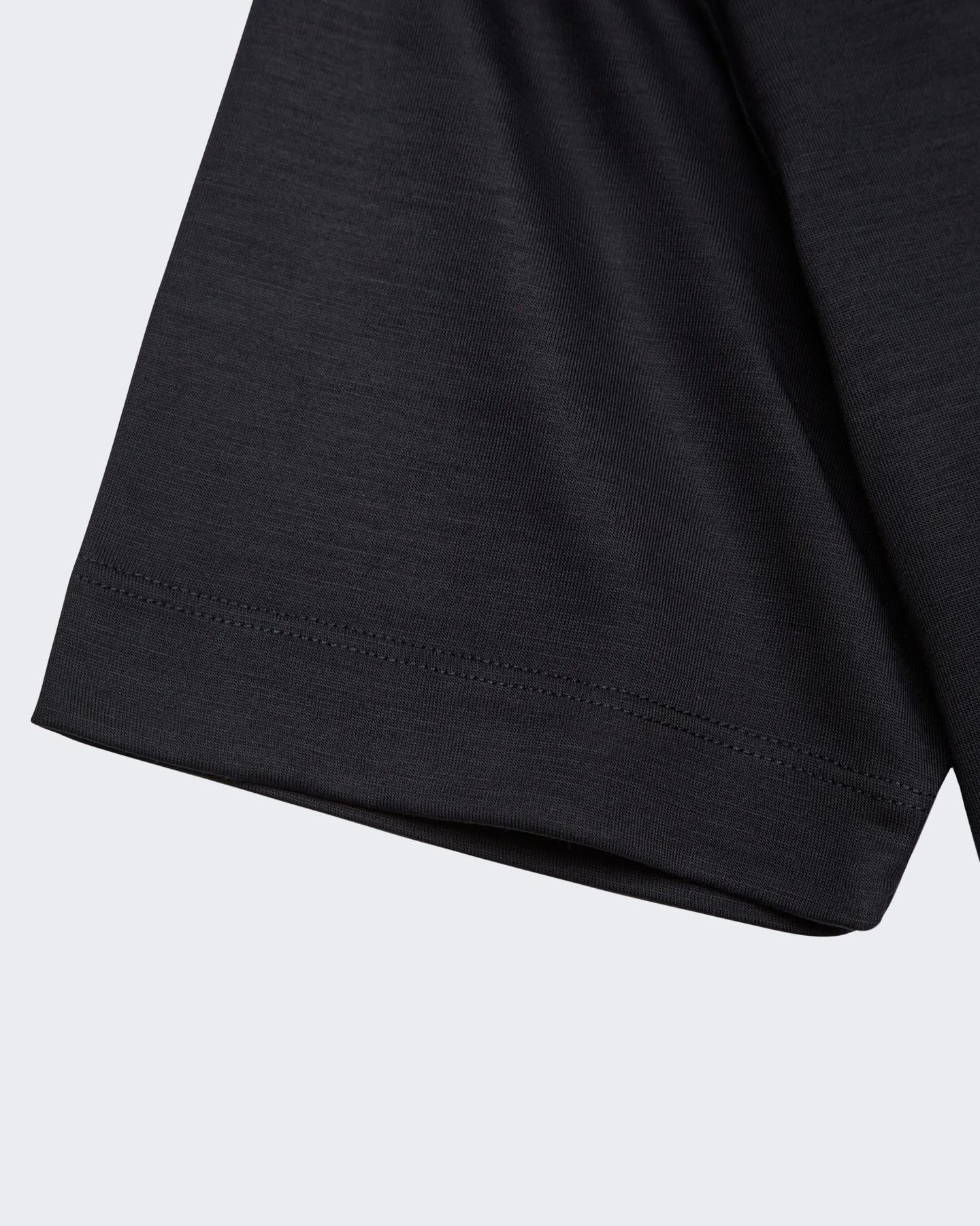 VALENZA Heren Merino T-Shirt Crew Neck - Eleganza.nl