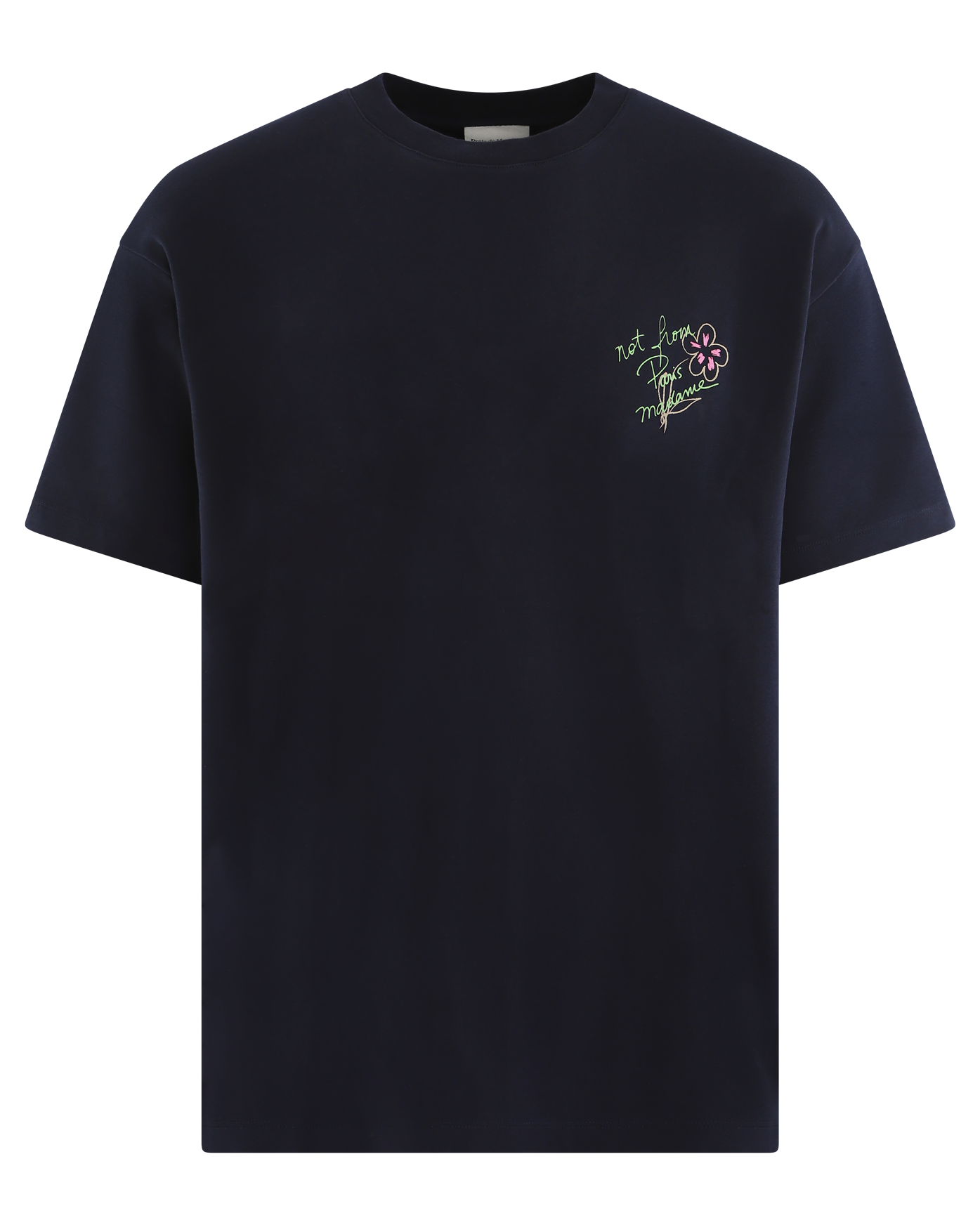 Heren Le T-Shirt Slogan Esquisse