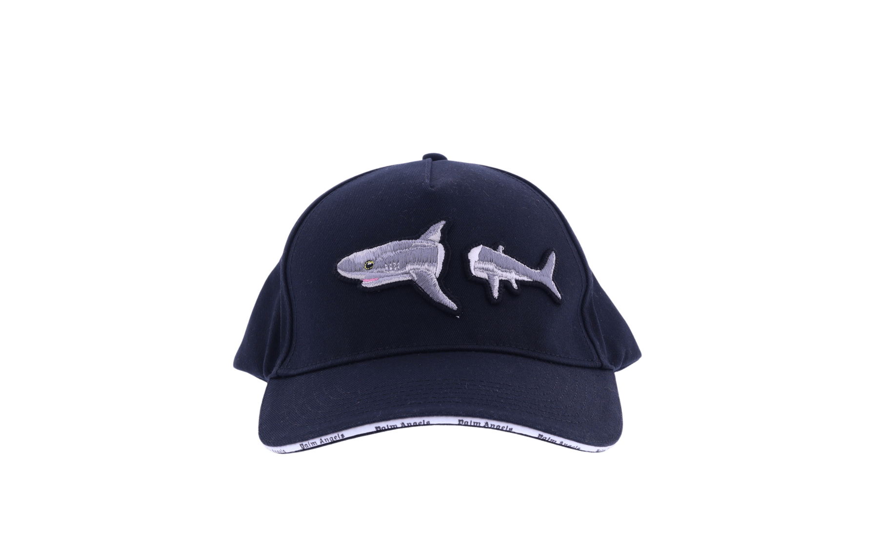 Heren Broken Shark Cap Zwart