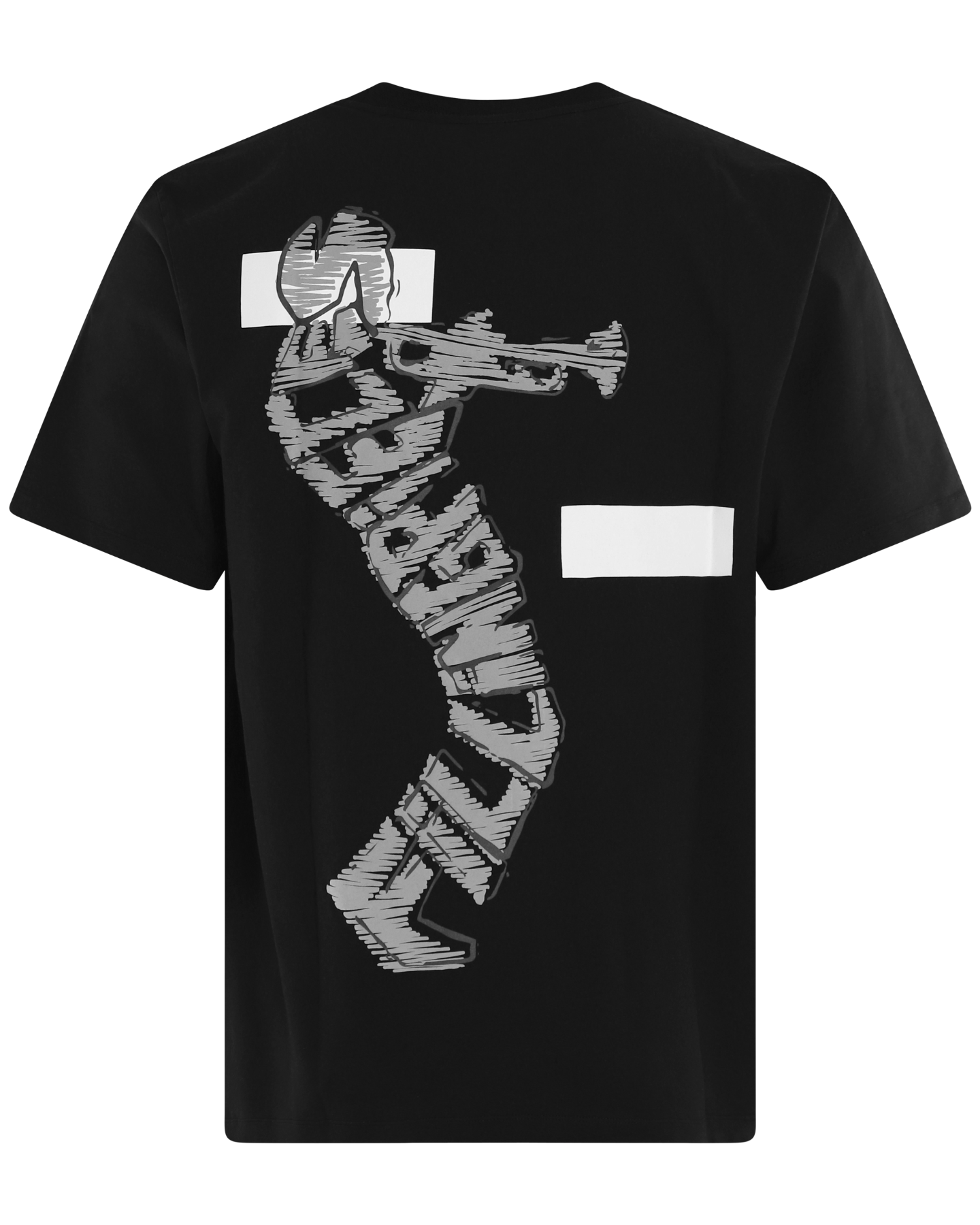Heren Trumpeteer T-Shirt Zwart