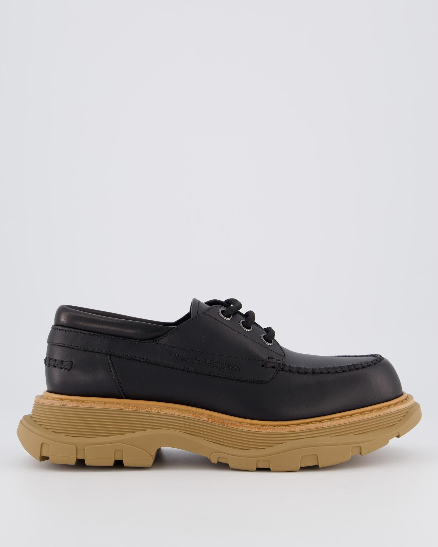 Heren Shoe Leath.Su.Rubber Upper Lea