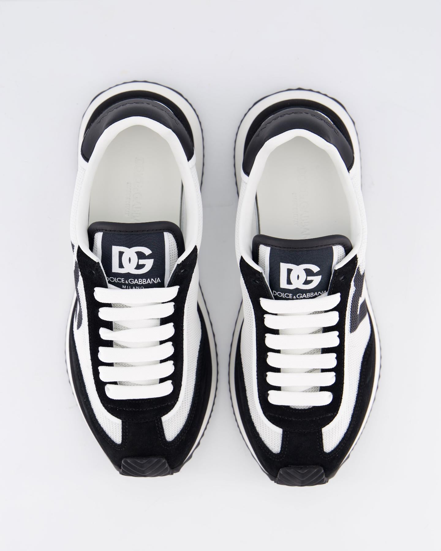 Dames Cushion Sneaker Wit/Zwart