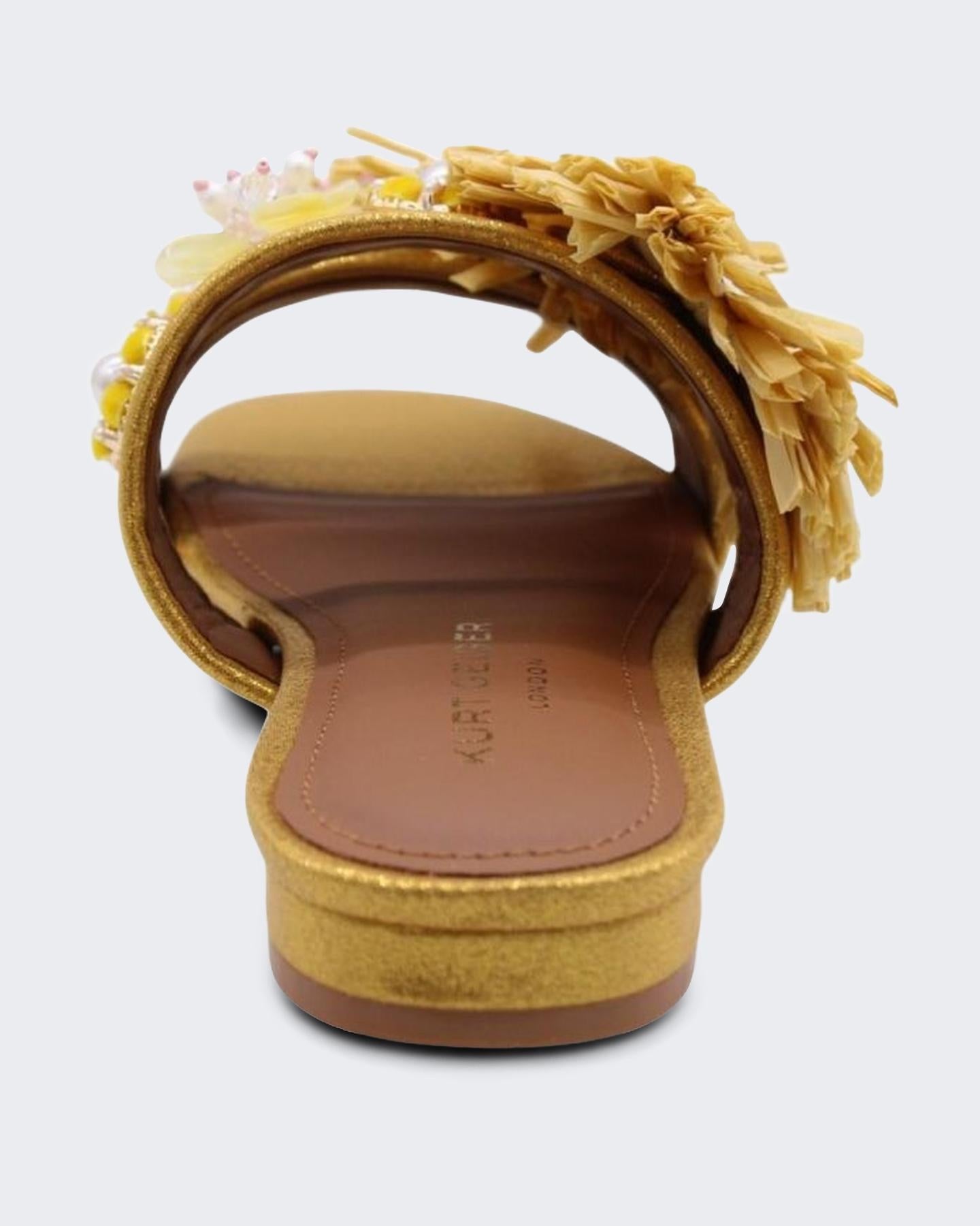 Kurt Geiger Dames Raffia Buckle