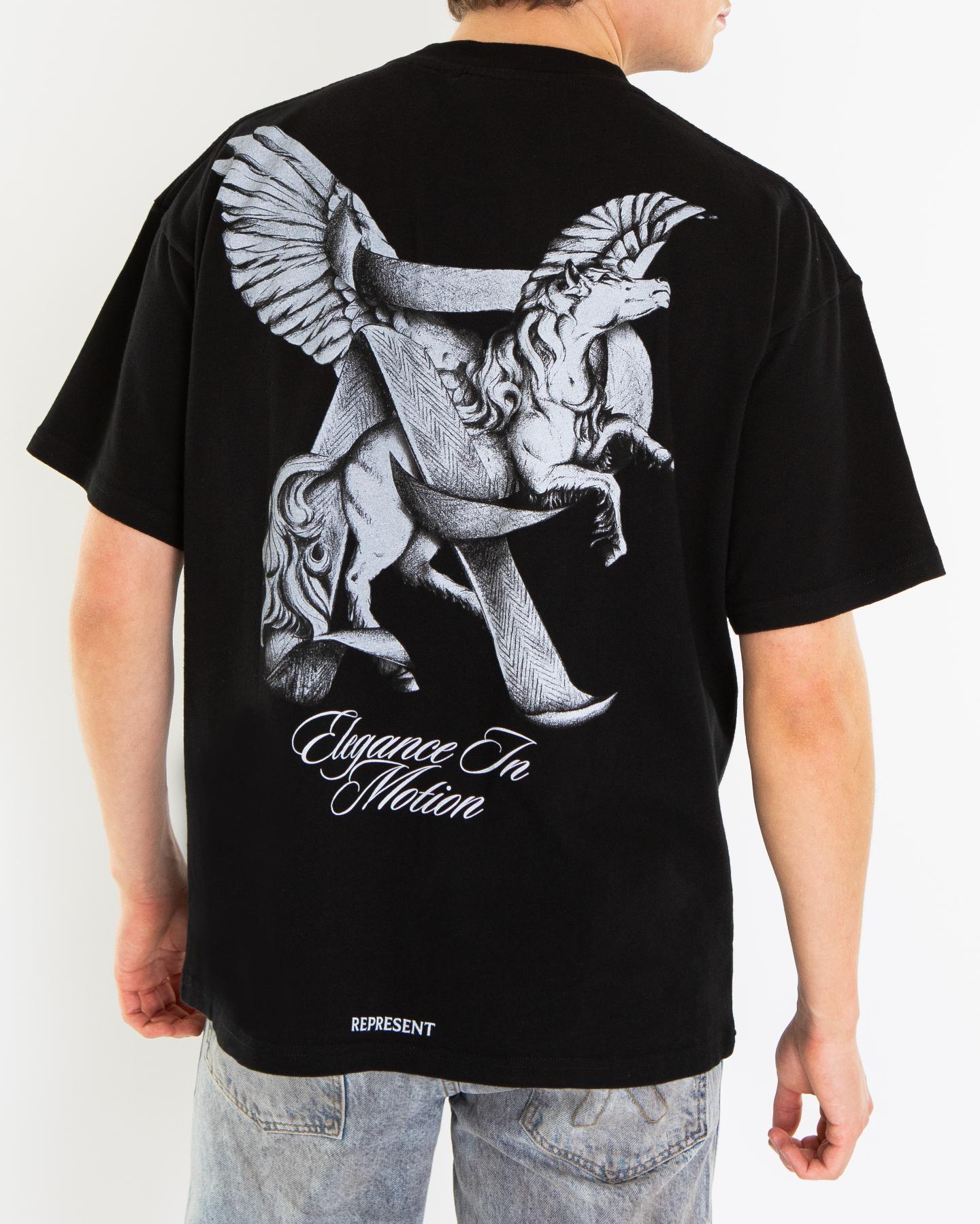 Heren Elegance In Motion Shirt Zwart
