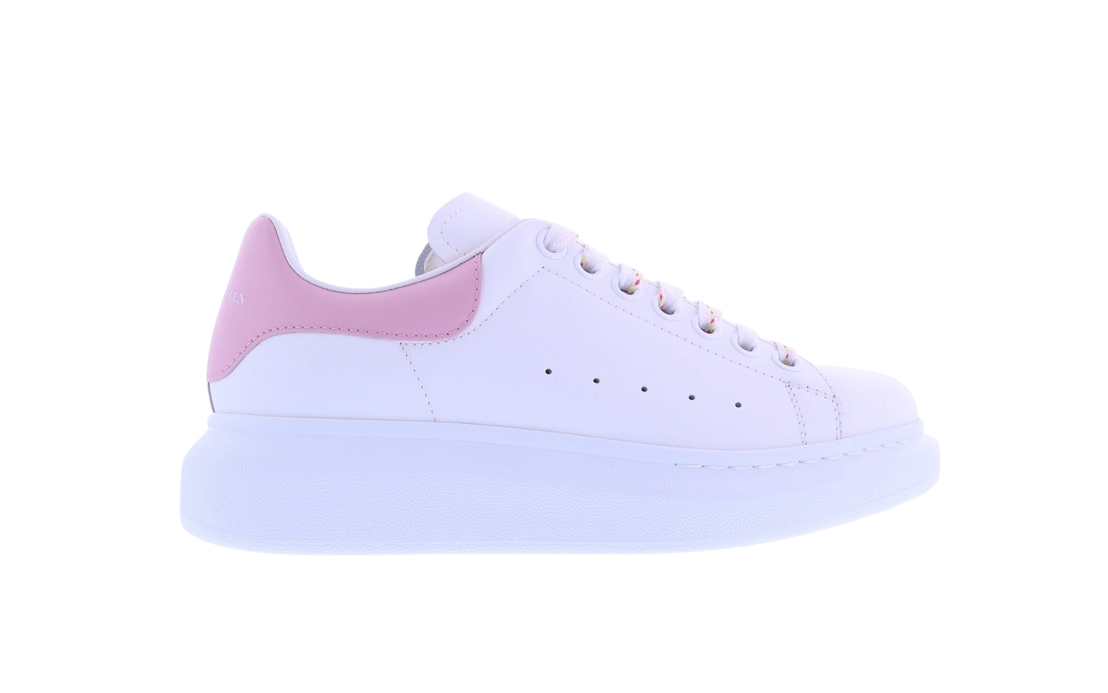 Dames Oversized Sneaker wit/roze