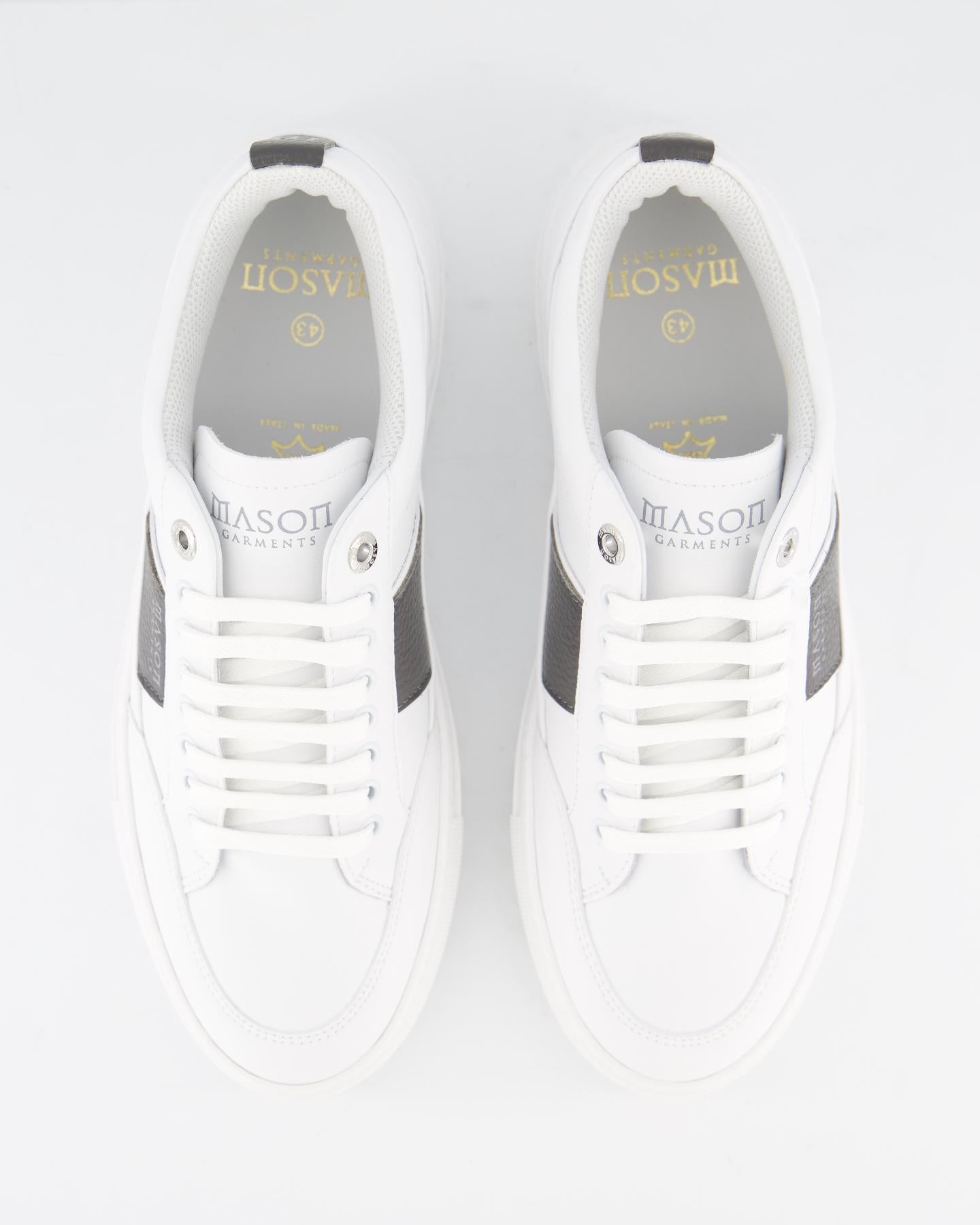 Heren Tia Sport Sneaker Wit/Grijs