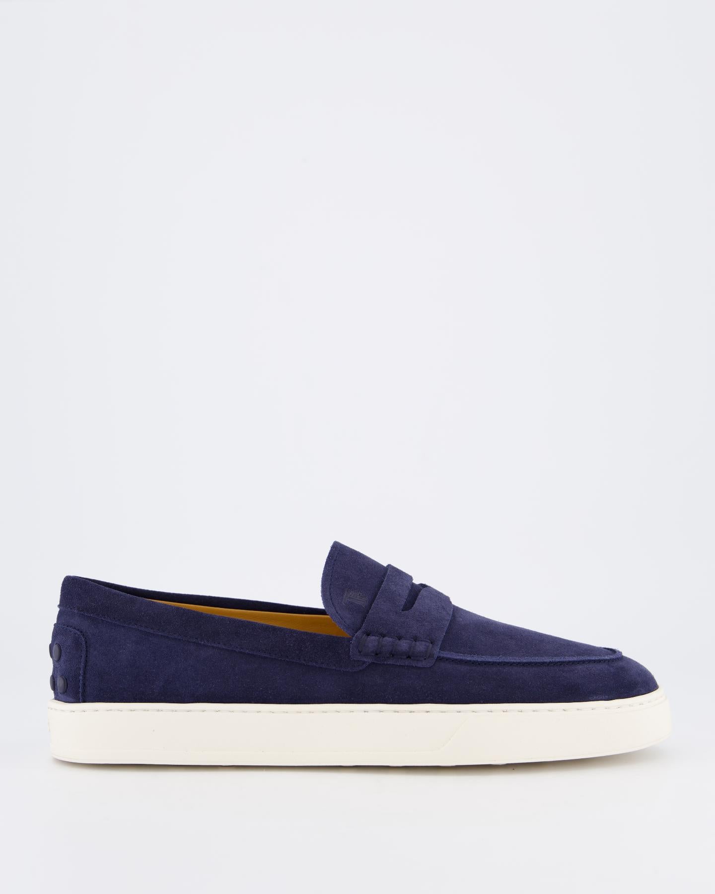 Heren Mocassino Cassetta Blauw