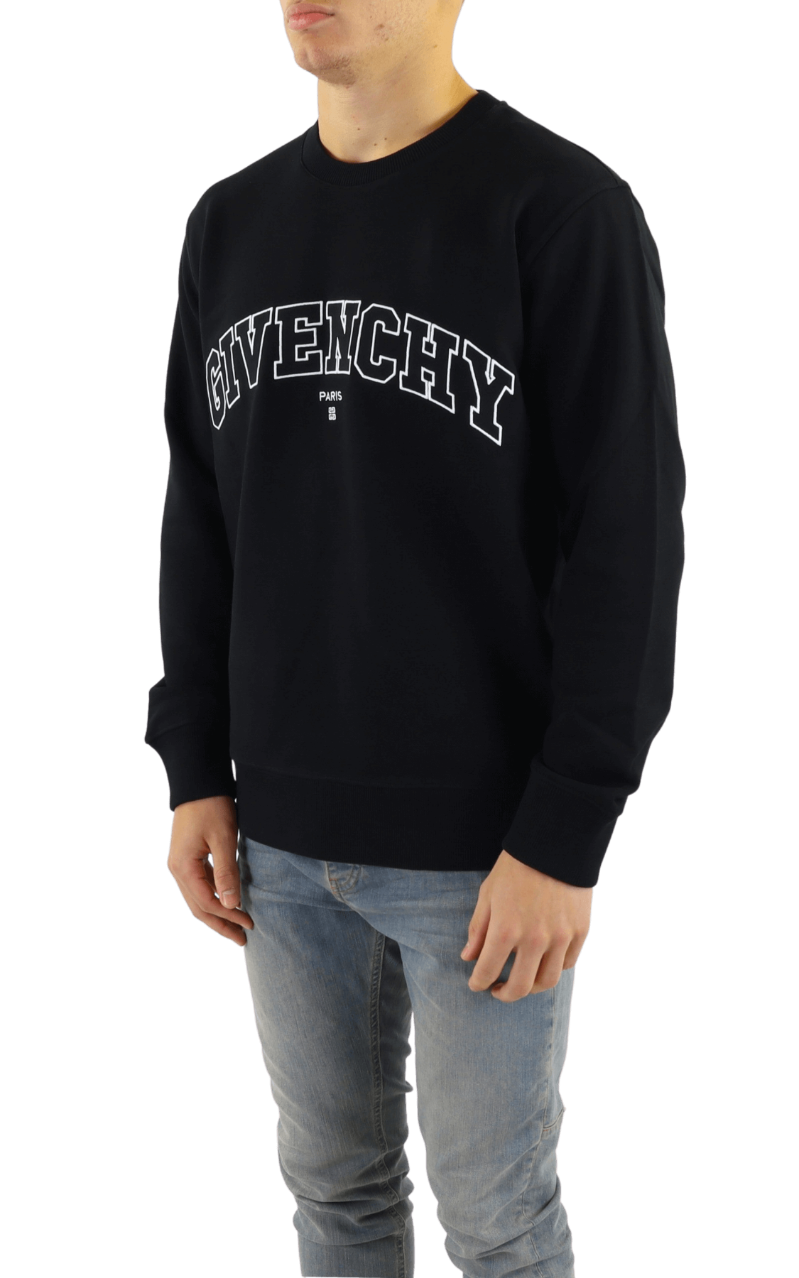 Heren Logo Sweatshirt Zwart