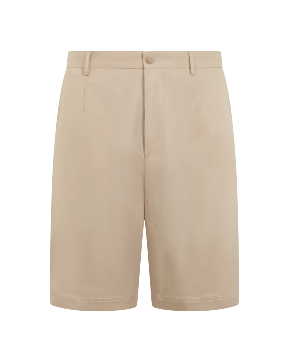 Heren Logo Print Short Beige