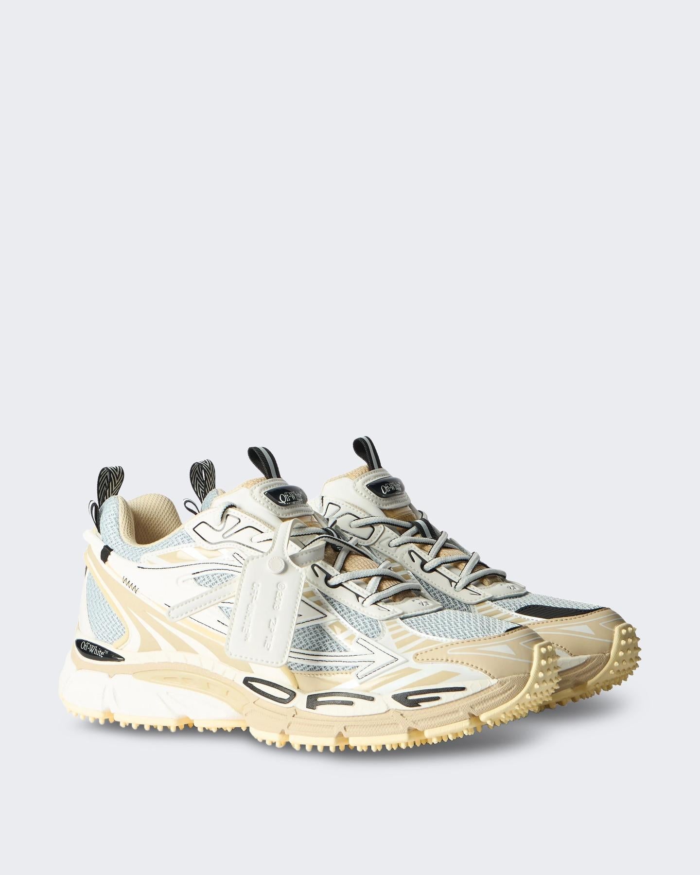 OFF WHITE Heren Ow Be Right Back Sneaker Beige