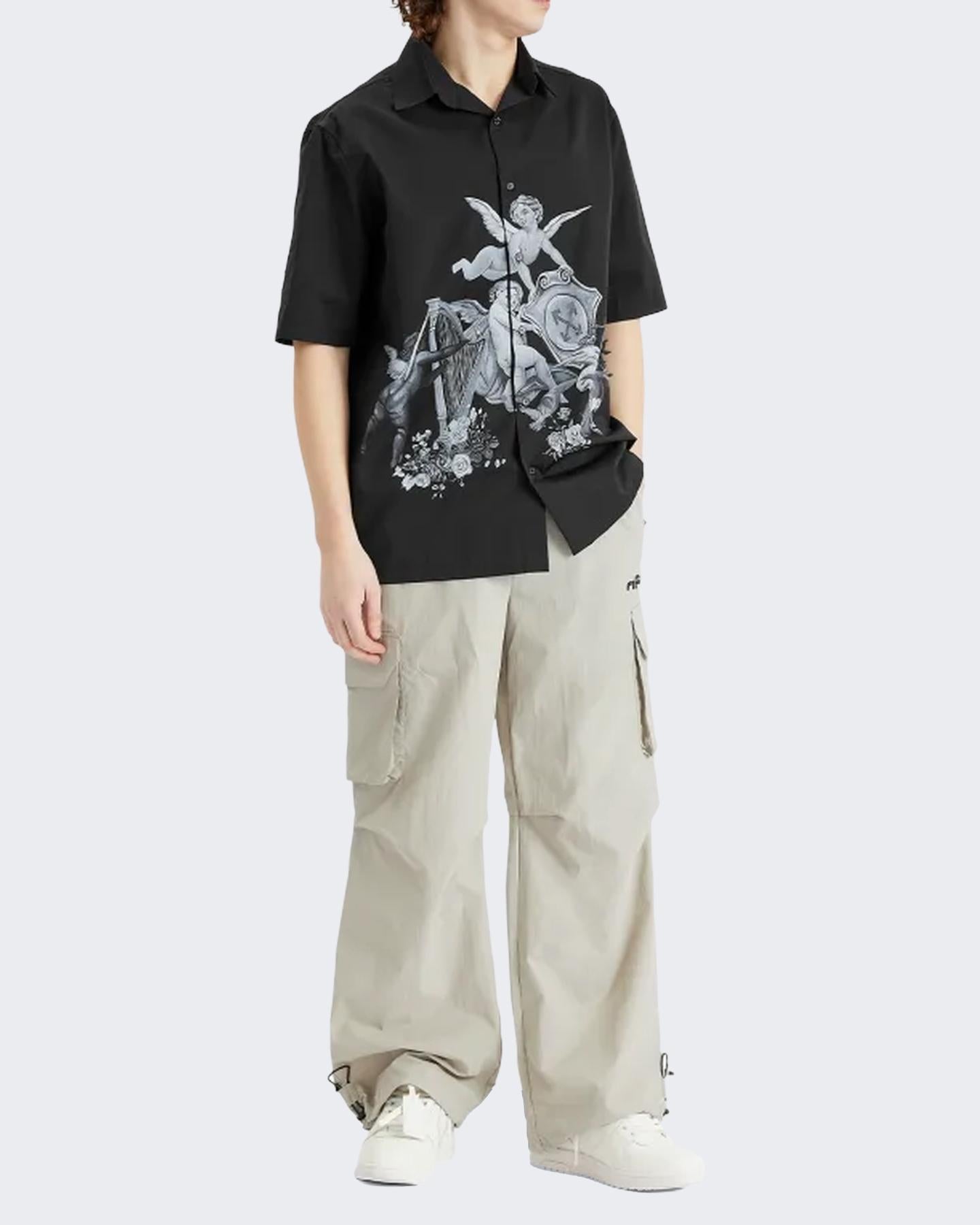 Heren BUSINESS QUOTE SKATE S/S TEE