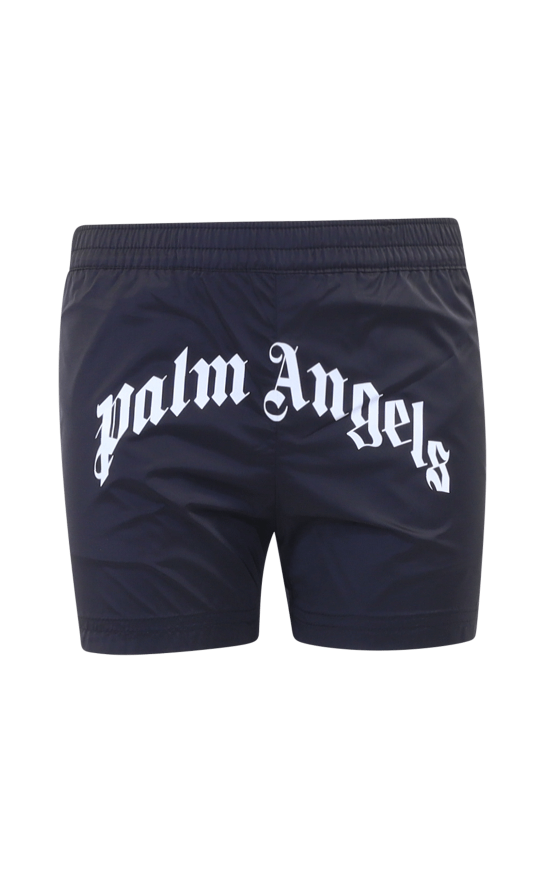 Kids Curved Logo Beachwear Short