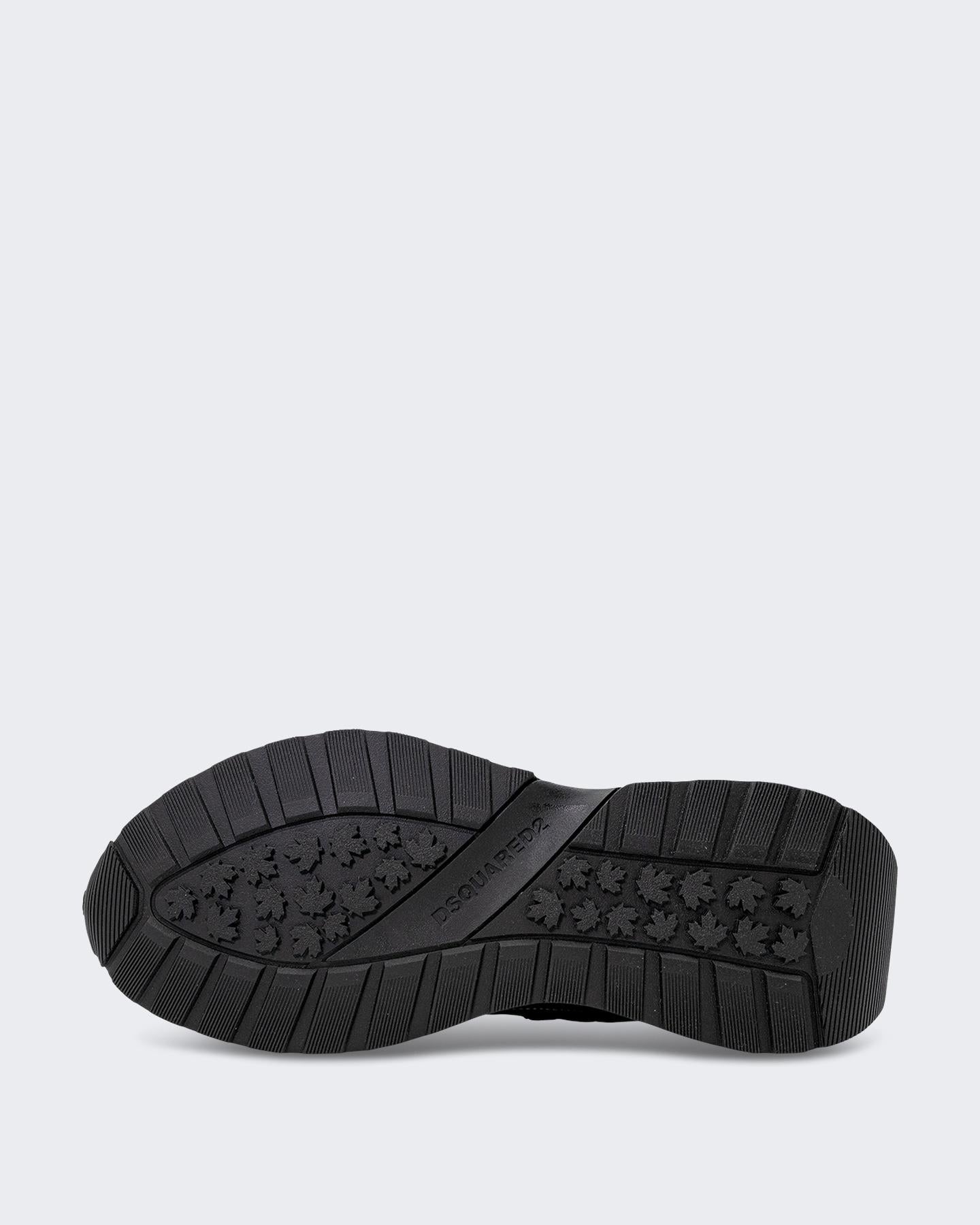 Dsquared2 Heren Sprinter Sneaker Wit/Groen
