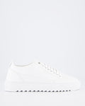 Herren Ledersneaker in elegantem Weiß — huidige kleur