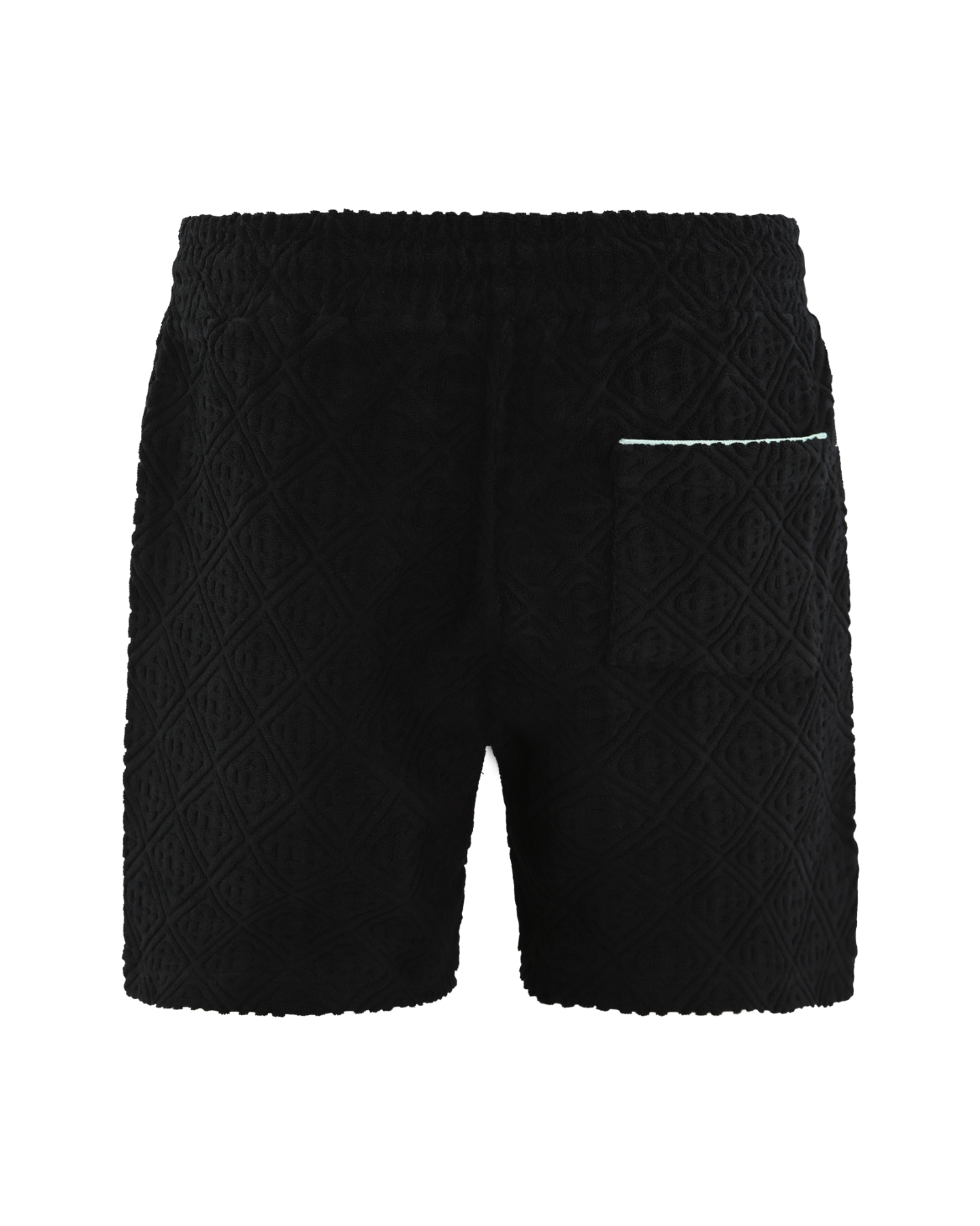 Heren Monogram Towelling Zwart