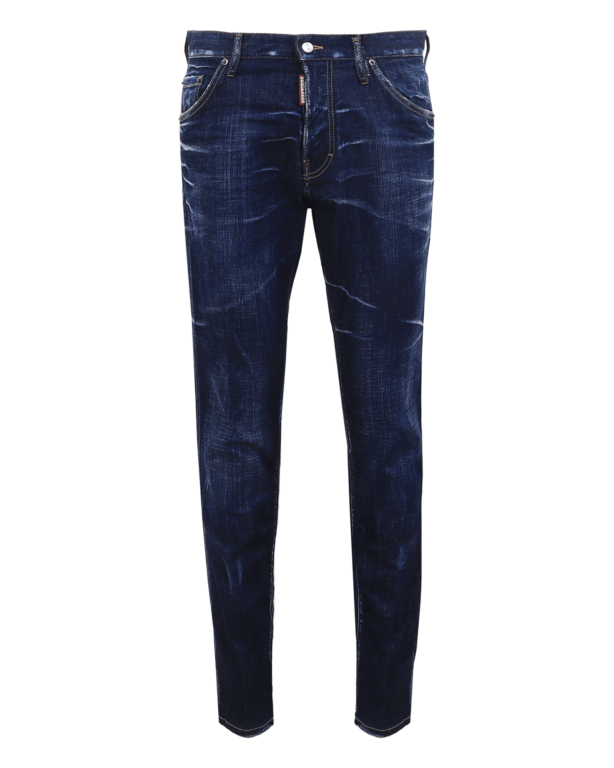 Heren Dark Clean Wash Cool Guy Blauw
