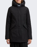 Dames Arctic Parka winterjas met capuchon Zwart