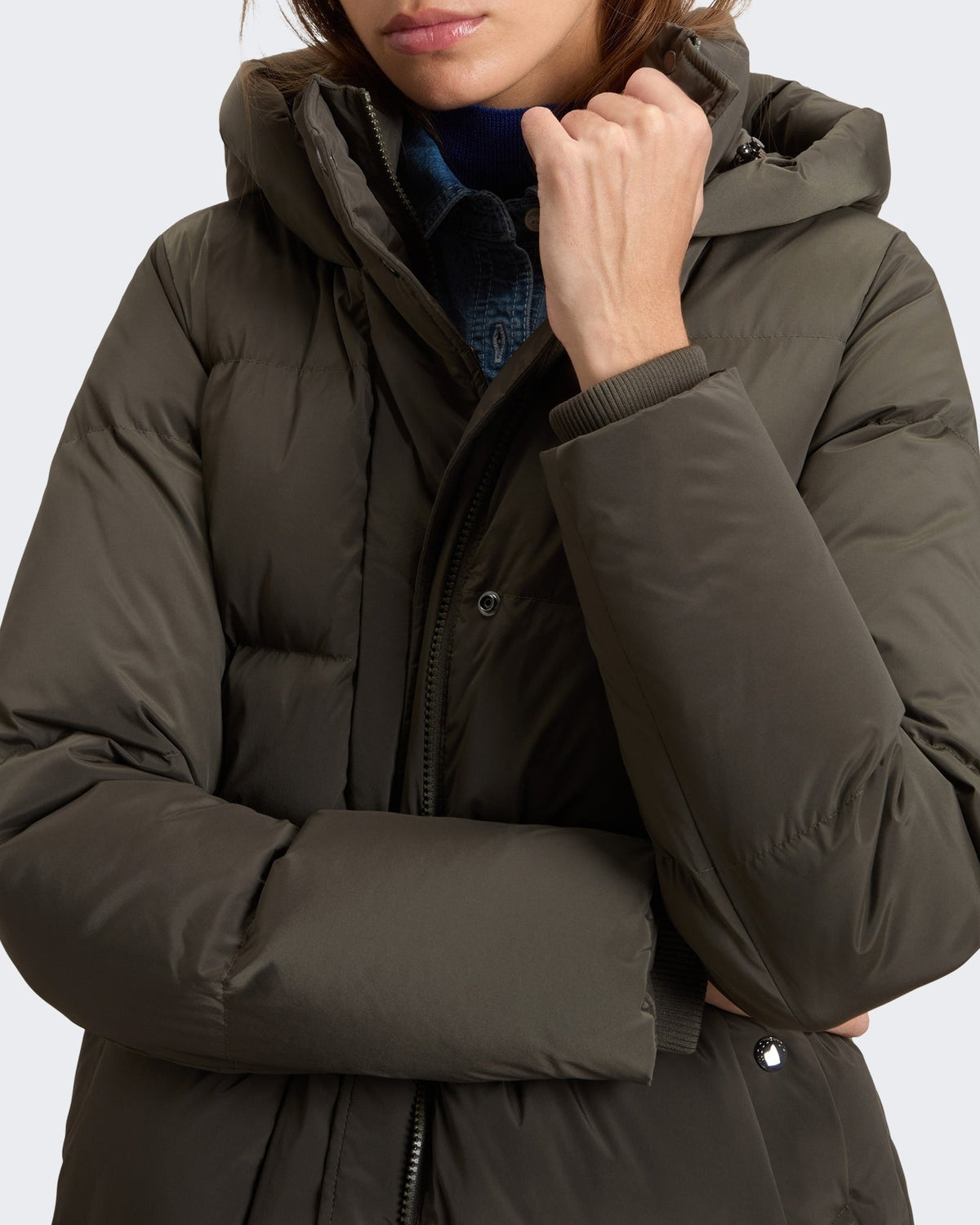 Woolrich Dames Kelly jack Groen - Eleganza.nl
