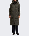 Dames Kelly lange parka donkergroen Groen — huidige kleur
