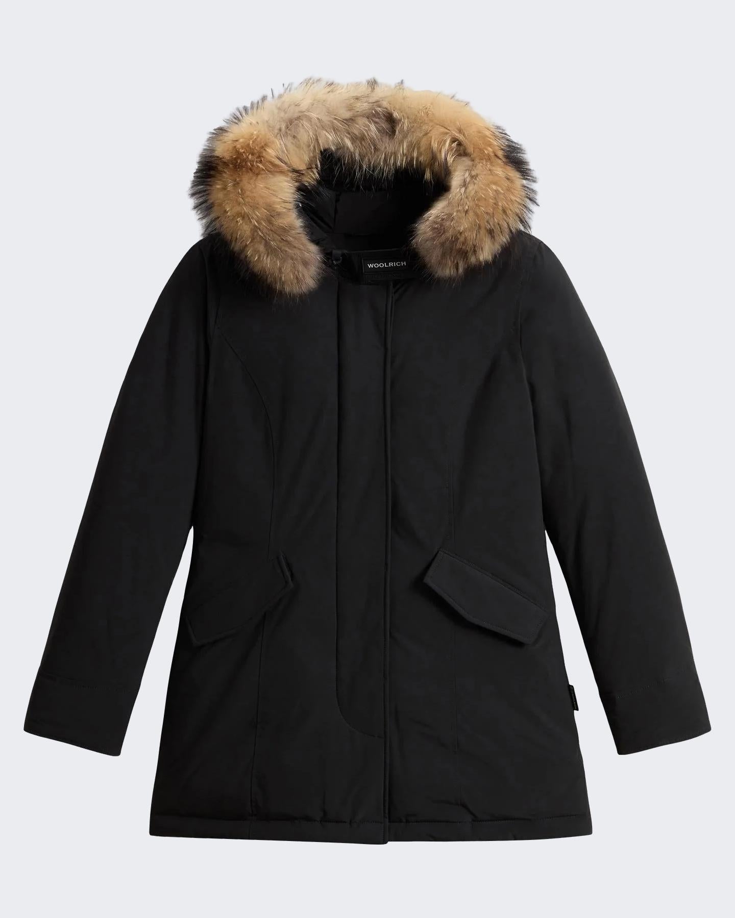 Woolrich Dames luxury arctic racoon parka - Eleganza.nl
