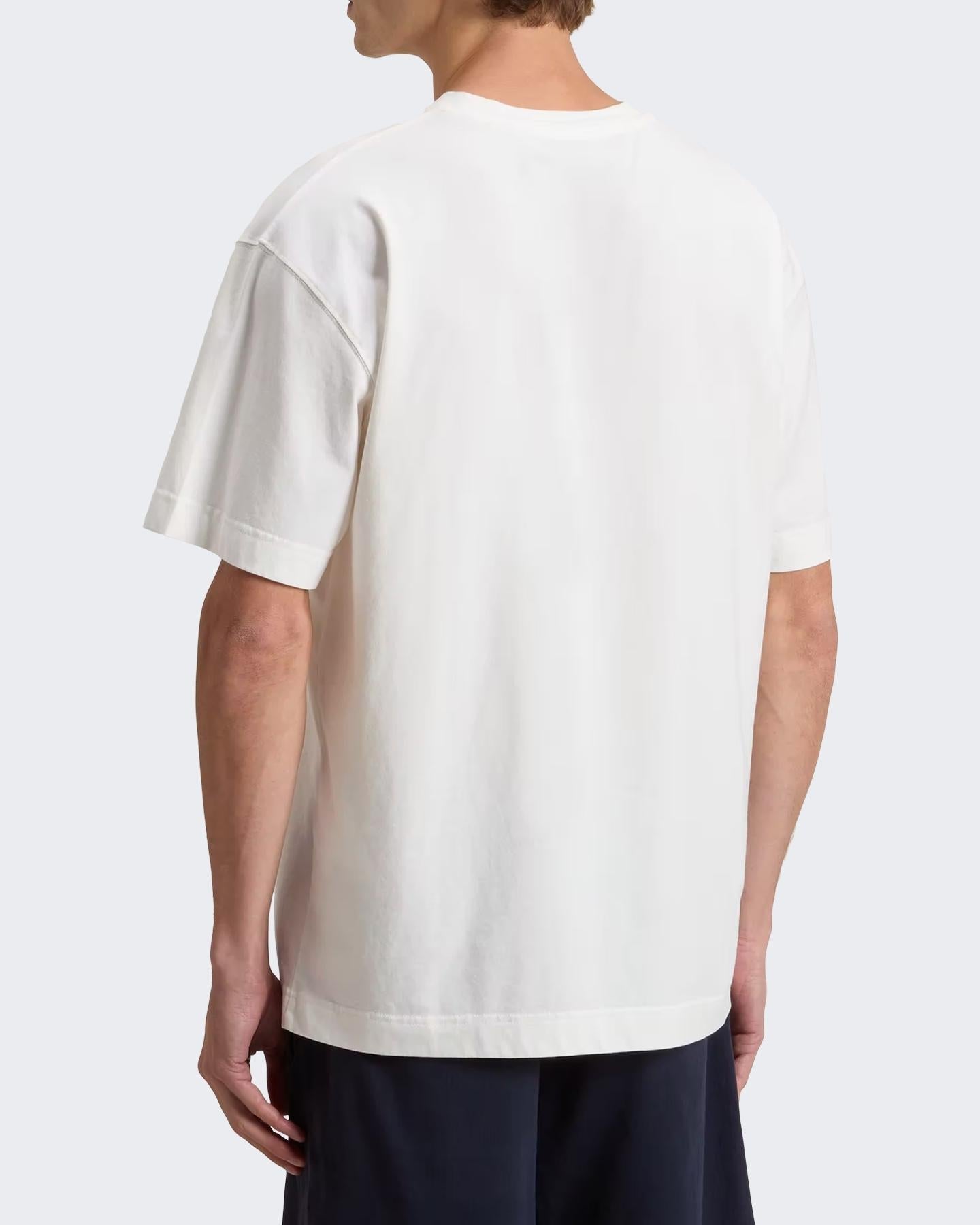 Woolrich Heren Cotton Graphic T-Shirt - Eleganza.nl