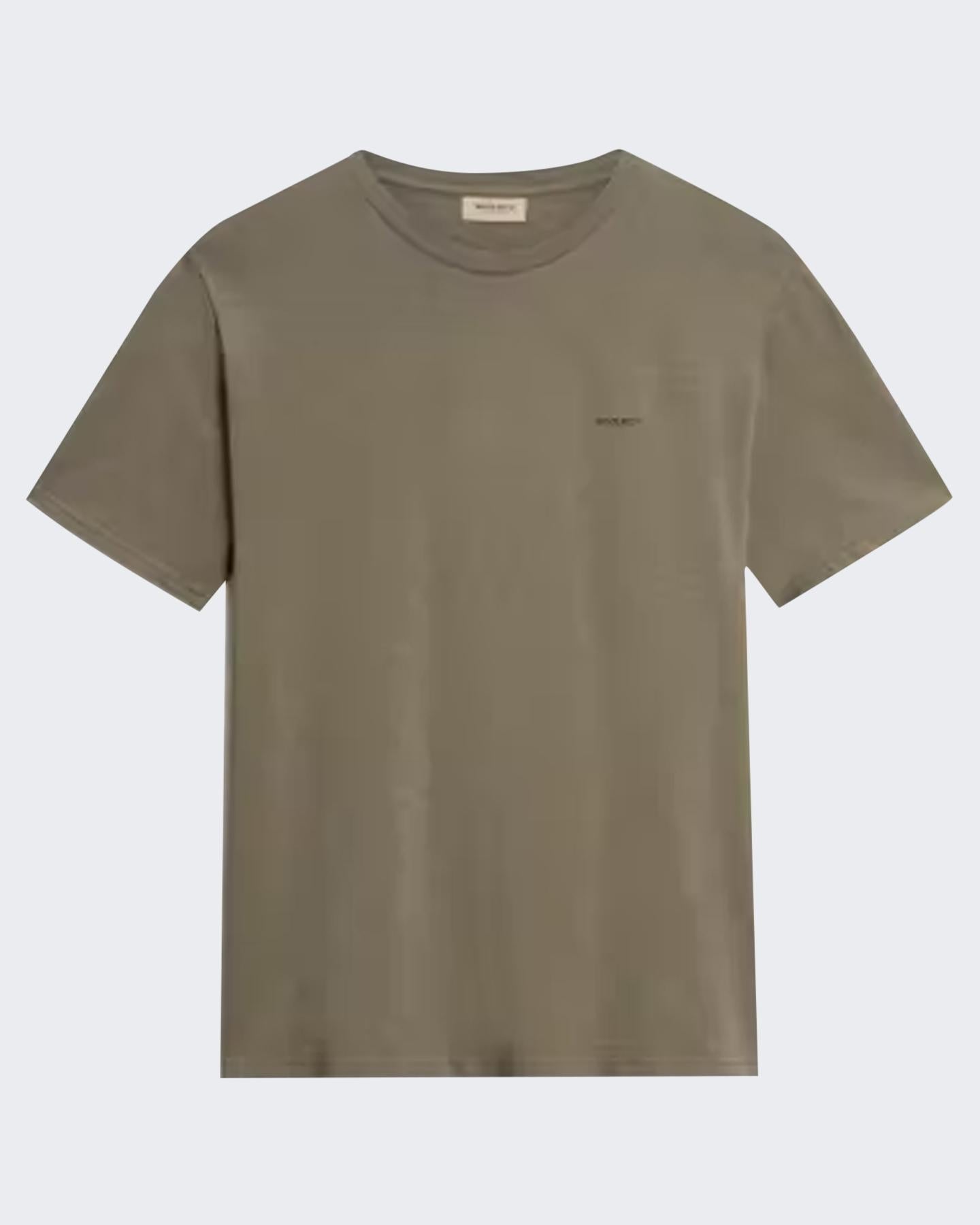 Woolrich Heren Slub Logo T-Shirt - Eleganza.nl