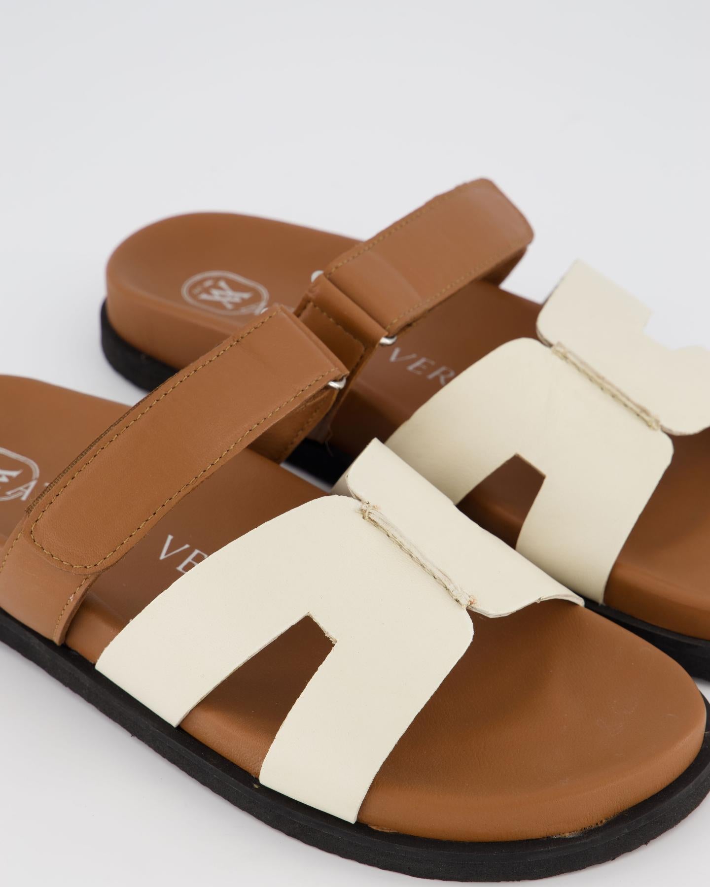 Dames Sofia Slipper Bruin/Beige