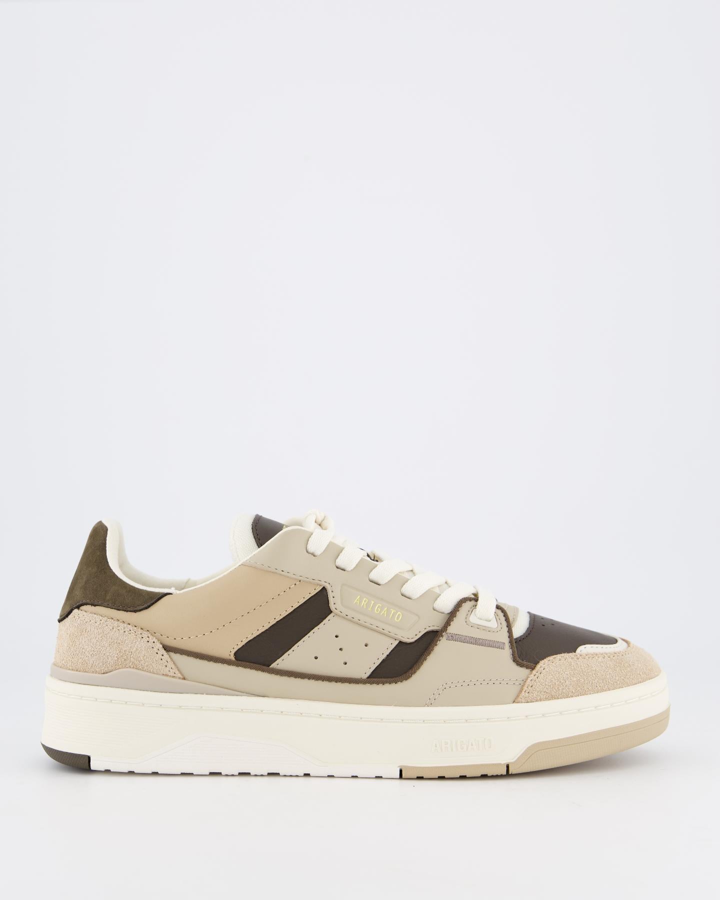 Heren Clay Sneaker Beige/Bruin