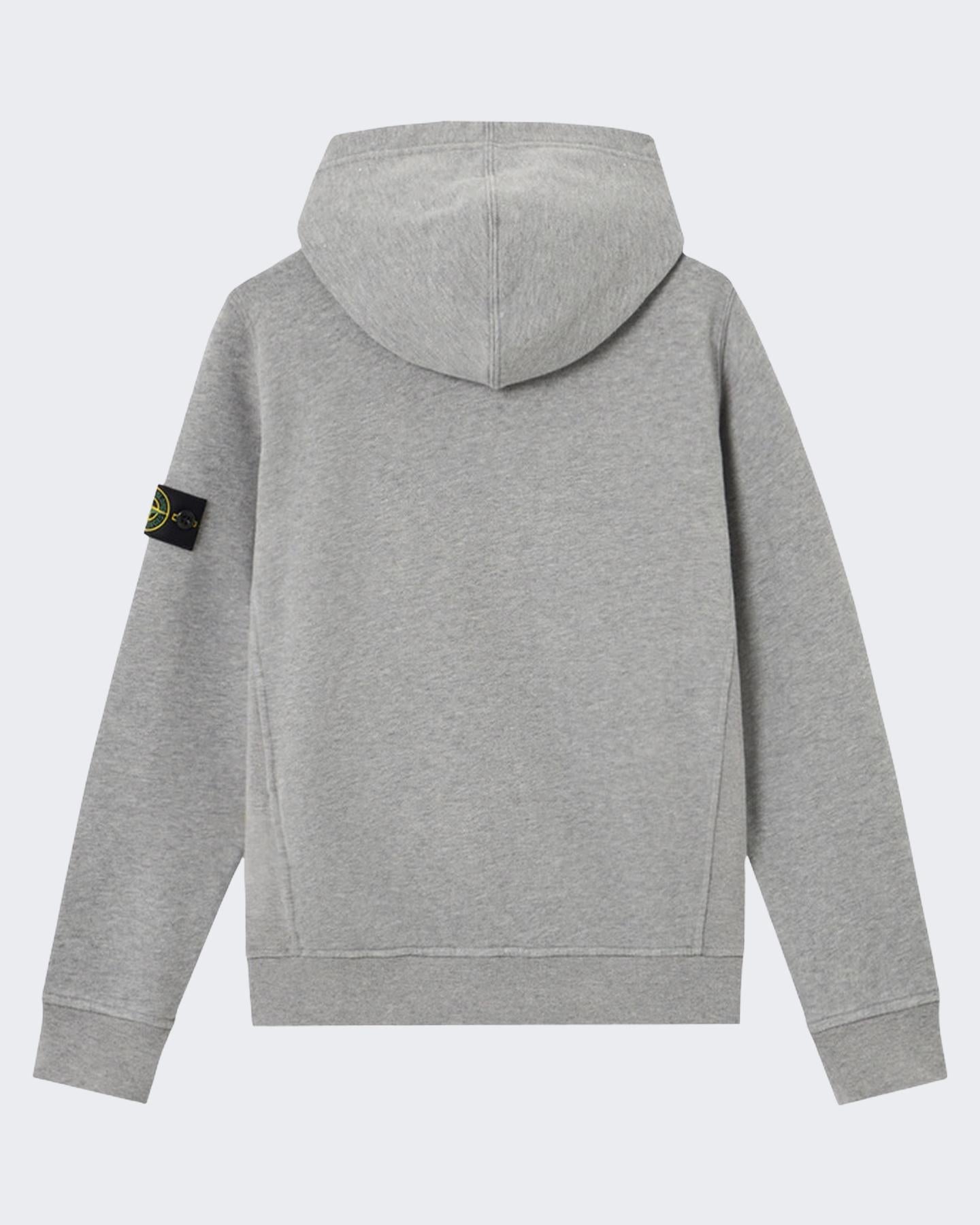 Kids Zip-up Hooded Sweater Grijs