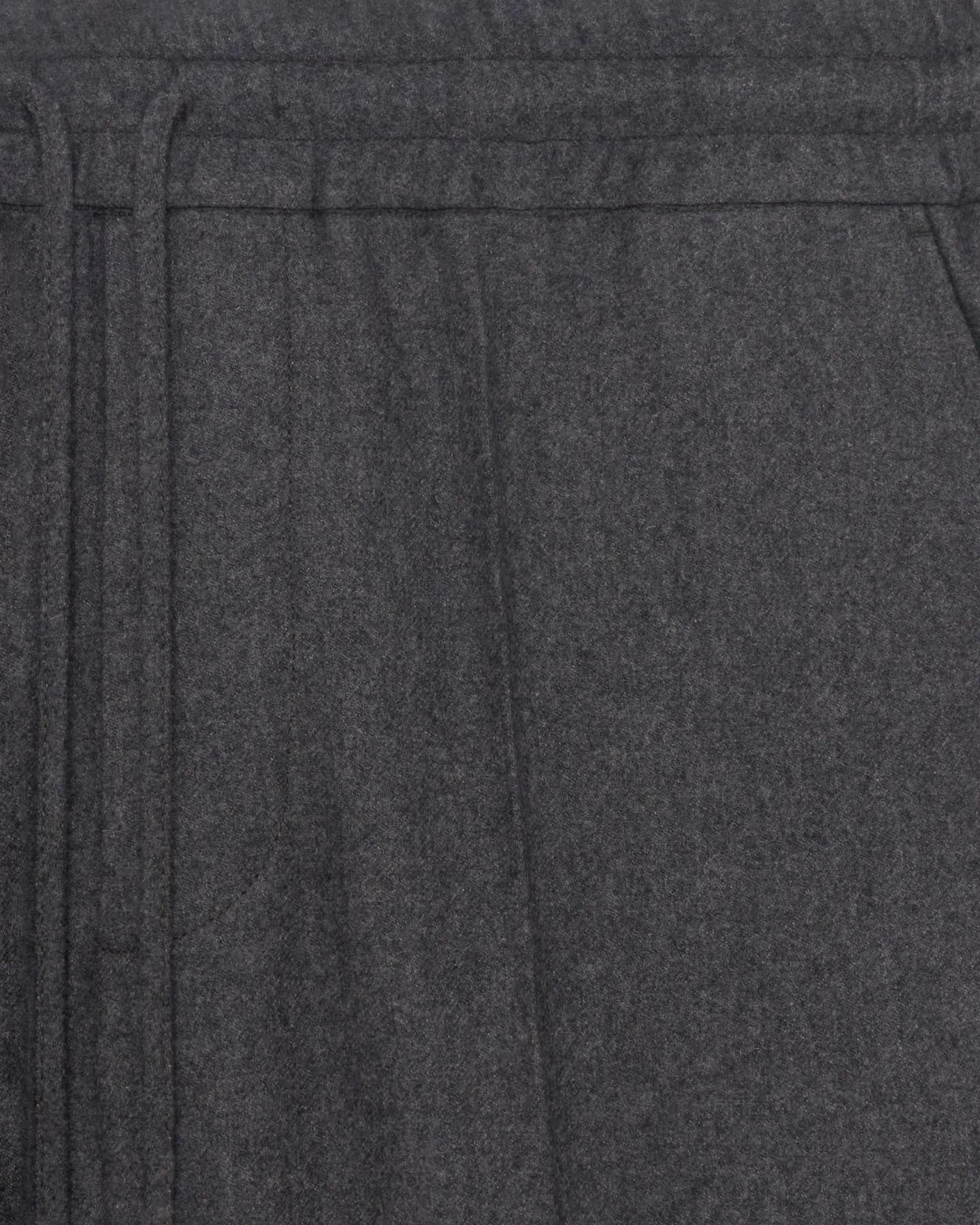 Heren Le Pantalon Élastiqué Flanelle