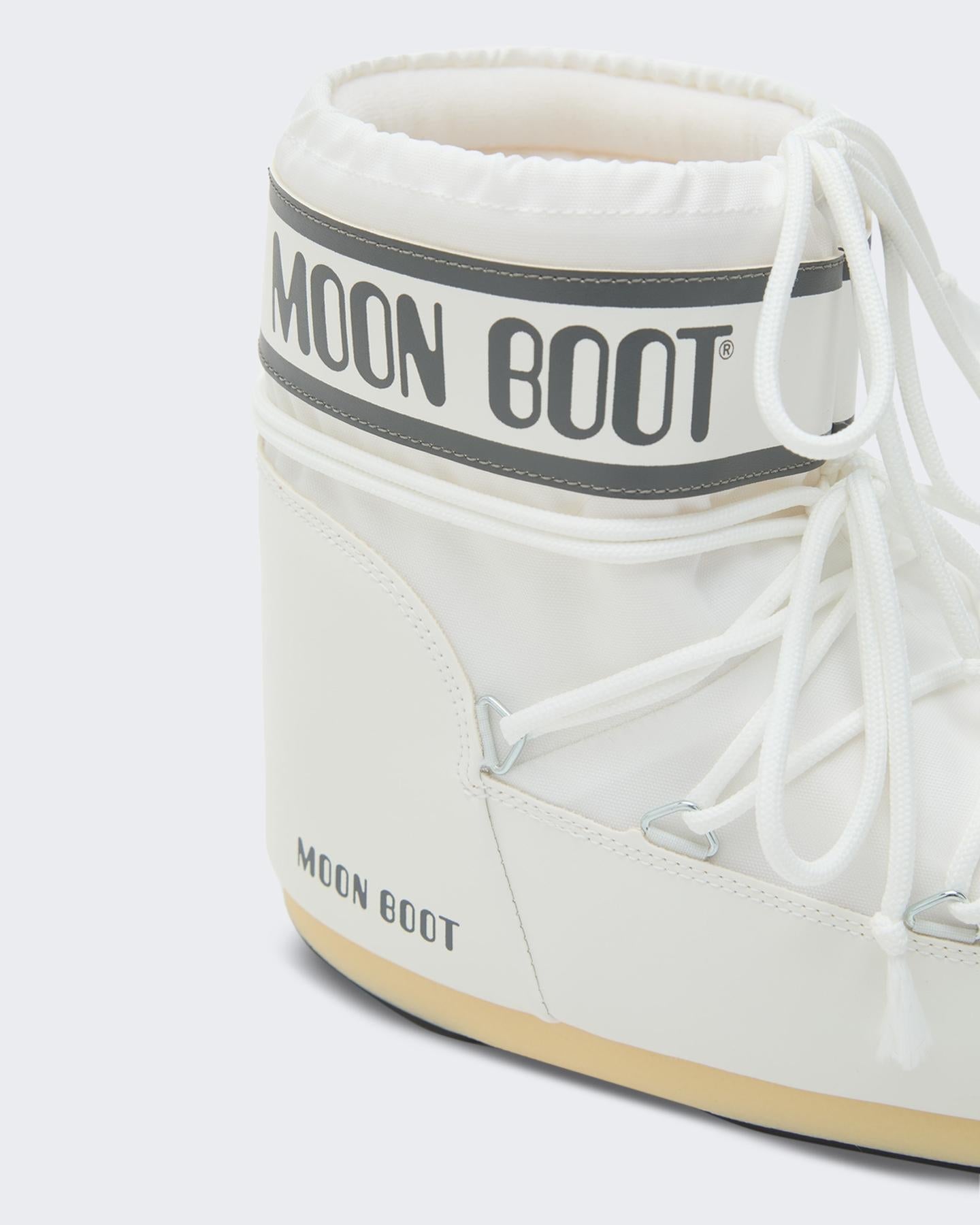Dames Icon Low Nylon Boot Wit