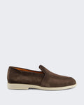 Santoni Heren Malibu Loafer Brown