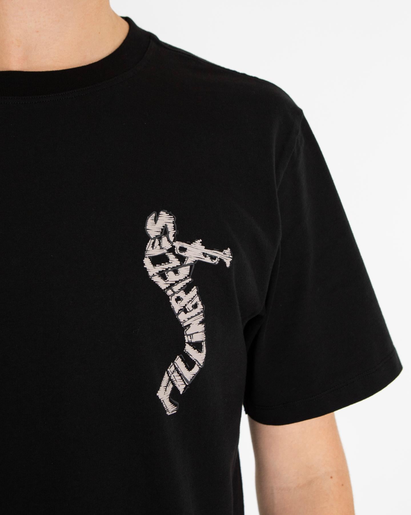 Heren Trumpeteer T-Shirt Zwart