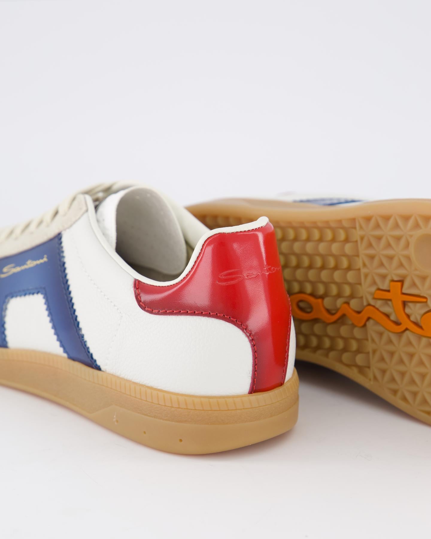 Heren DBS Olympic Sneaker Wit/Blauw