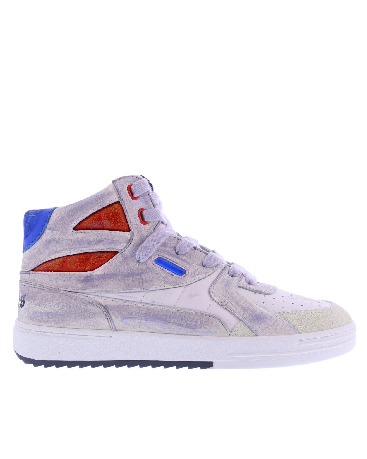Heren Vintage University Sneaker Wit