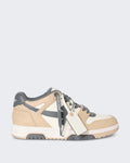 OFF WHITE Heren Out Of Office Sneaker Beige — huidige kleur