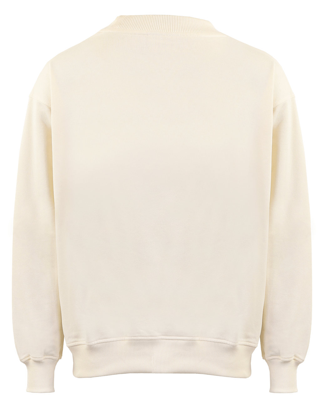 Heren Le Sweat Slogan Fleurs Wit