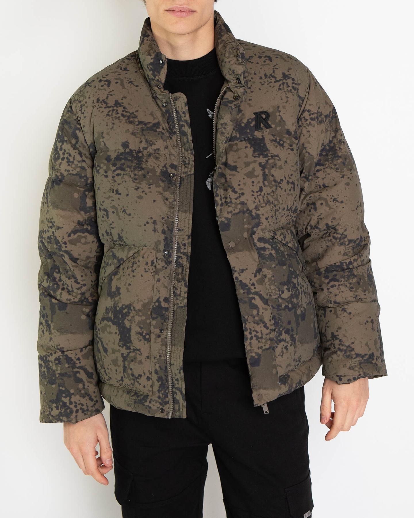 Heren Puffer Jacket Groen