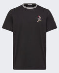 Herren-T-Shirt mit kurzem Bund — huidige kleur